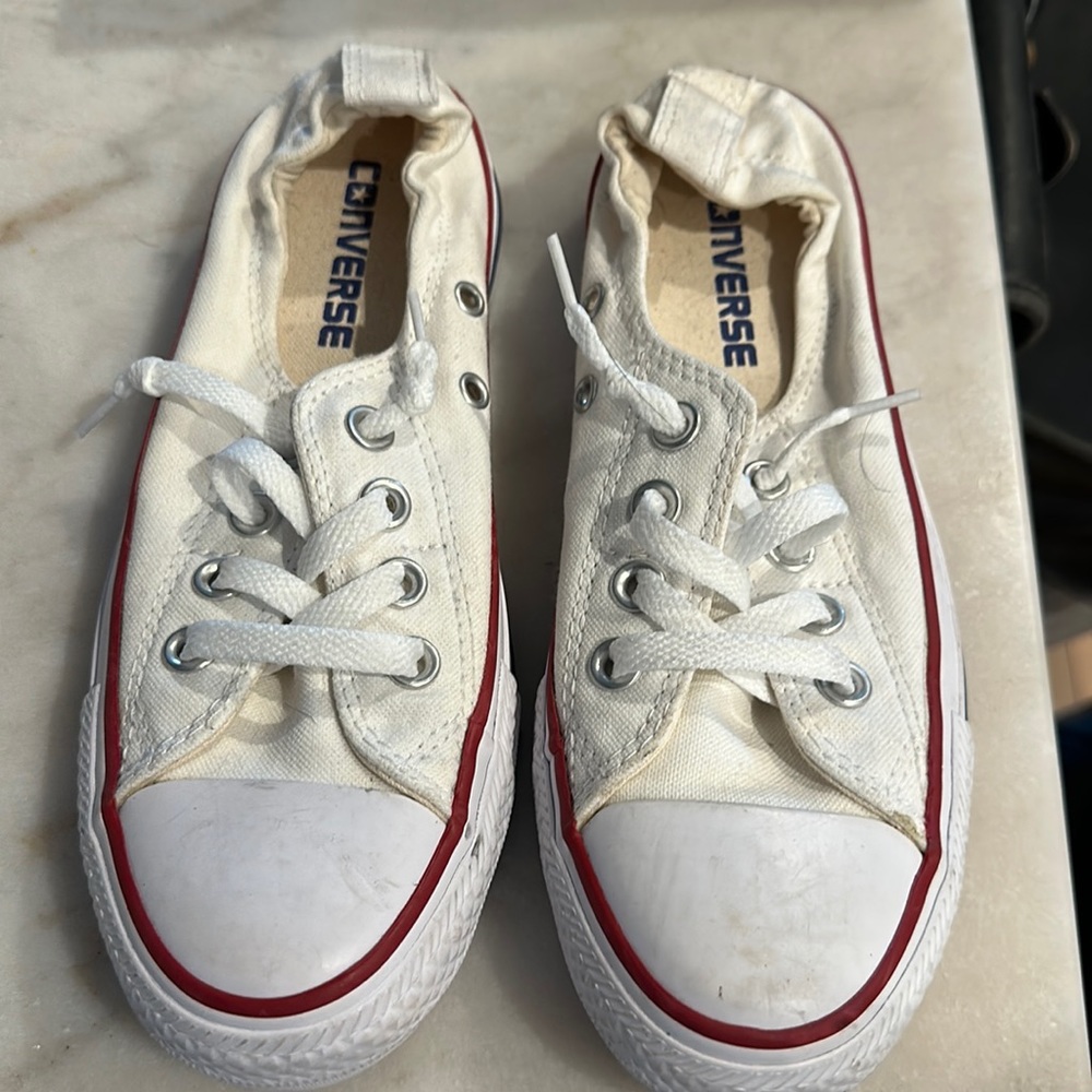 Converse elastic back 5.5. Never Worn